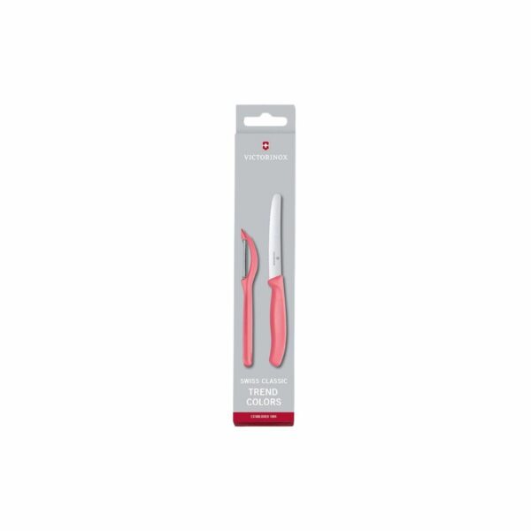 Victorinox Swiss Classic Σετ Peeler Με Μαχαίρι 6.7116.21l12