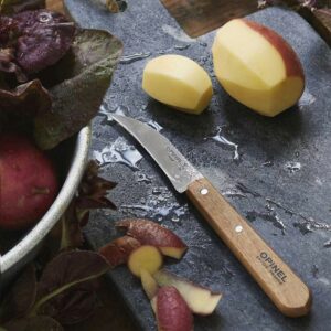Opinel Vegetable Knife N°114 Natural Μαχαίρι Λαχανικών Οξυά 001923 (1)