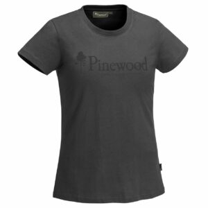 3445 443 1 Pinewood Womens T Shirt Outdoor Life Dark Anthracite