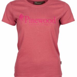 3445 814 01 Pinewood Outdoor Life T Shirt Womens Pink Hot Pink