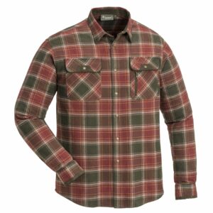 9428 559 01 Pinewood Prestwick Exclusive Shirt Mens Dark Copper Suede Brown 1 2