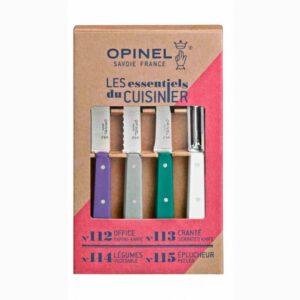 Opinel Art Déco 4 Essentials Knives Box Set Σετ Κουζίνας “Εssentiels Art Deco” 001939