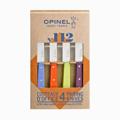 Opinel Box Of 4 Knives N°112 Sweet Pop Colours Σετ Μαχαίρια Κουζίνας Vertigo 001381