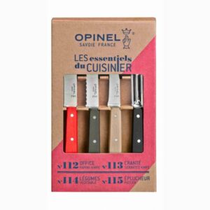 Opinel Loft 4 Essentials Knives Box Set Σετ Κουζίνας “Εssentiels Loft” 001626
