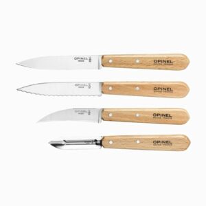 Opinel Natural 4 Essentials Knives Box Set Σετ Κουζίνας “essentiels Natural” 001300 (1)