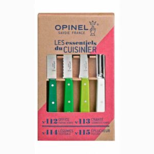 Opinel Primavera 4 Essentials Knives Box Set Σετ Κουζίνας “Εssentiels Primavera” 001709