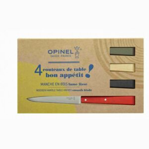Opinel Set Of 4 Table Knives N°125 Bon Appetit Loft 001534