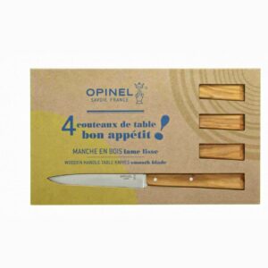 Opinel Set Of 4 Table Knives N°125 Bon Appetit South Νο 125 Ελιά 001515