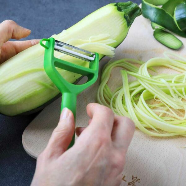 Opinel T Duo Polymer Peeler In Green Πλαστική Λαβή Πράσινο 002428 (5)