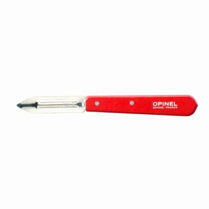 Opinel Νo 115 Microserrated Peeler Red Μαχαίρι Ξεφλουδίσματος Με Οδοντωτή Λάμα Κόκκινο 002047 (2)