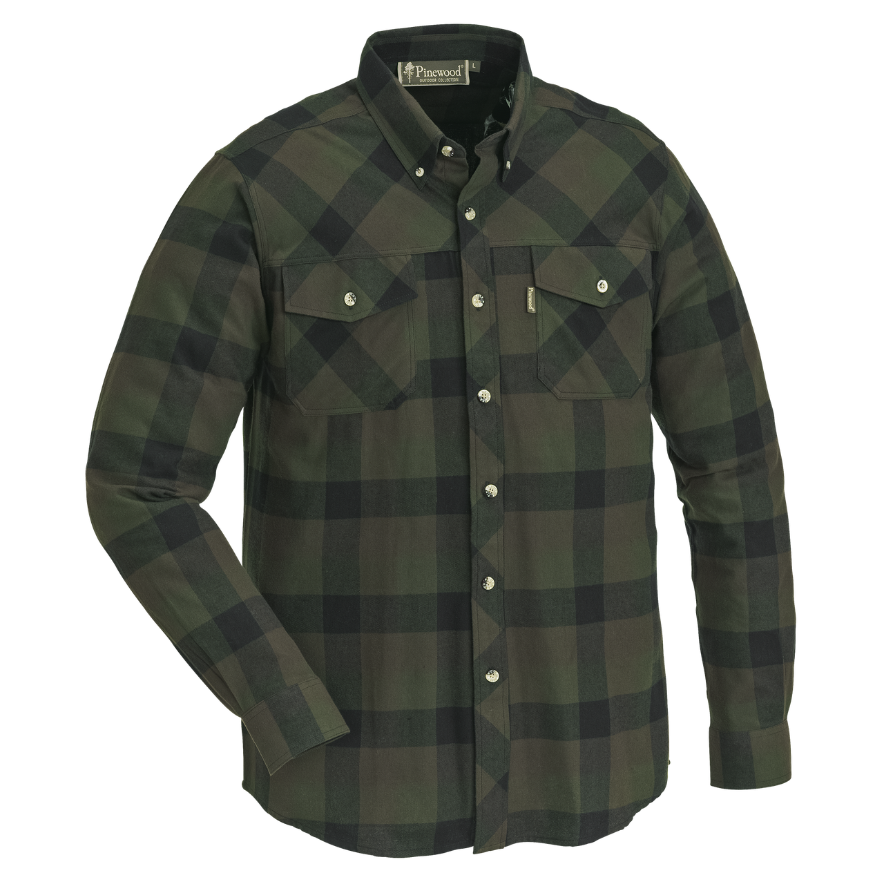 9525 101 1 Pinewood Shirt Lumbo Green 1