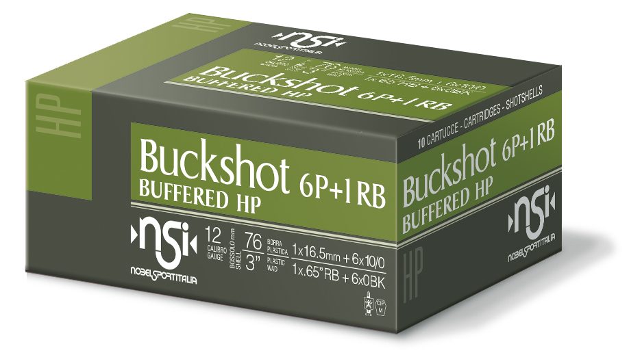 Box Nsi Buckshot Hp 6p1rb 12x10 Rgb